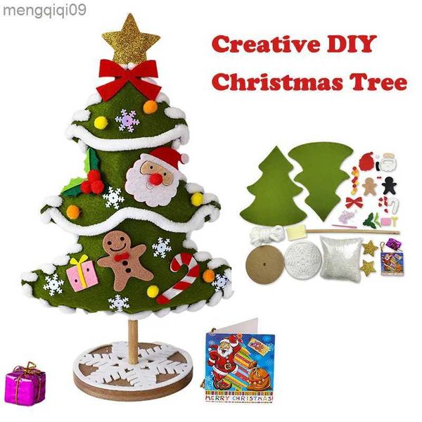 Decorazioni natalizie Kit artigianali per albero di Natale per bambini Decorazioni natalizie fai-da-te Giocattoli fatti a mano Giocattoli artigianali Giocattoli Regali di Natale per bambini R231004