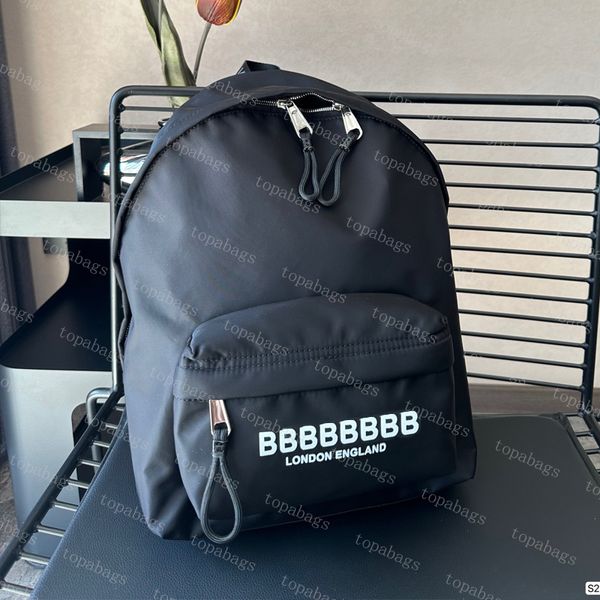 Designer-Rucksack für Herren und Damen, Nylon, große Kapazität, Outdoor-Rucksäcke, Damen-Luxustasche, Reisegepäck, klassisch, lässig, Unisex, für Studenten. Die Rucksack-Rucksäcke