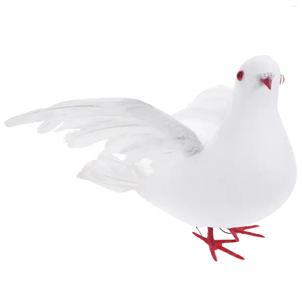 Modello di allungamento dell'ala del piccione artificiale dei fiori decorativi con gli oggetti di scena del partito della scultura dell'uccello per il matrimonio domestico