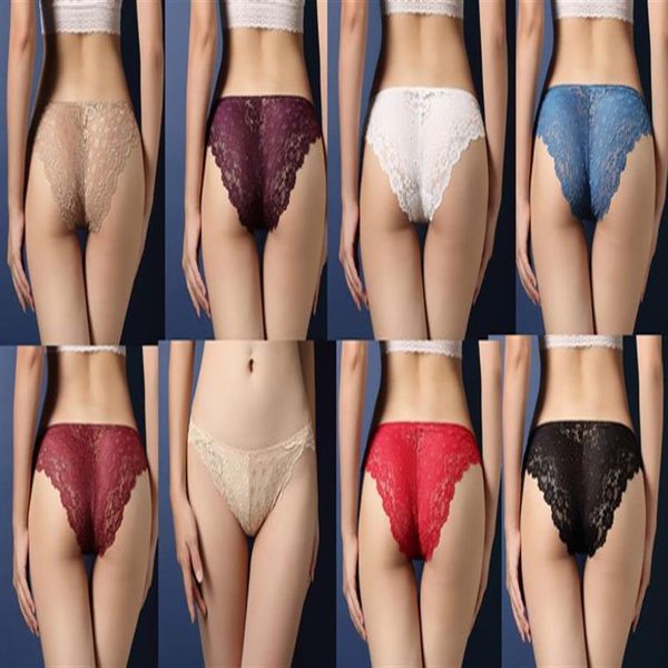 Verkaufe luxuriöse 3er-Packung Damen-Sexy-Höschen Spitze Sexy Unterwäsche Damen Sexy Spitzen-Slips Spurlose Unterwäsche hoch qua256x