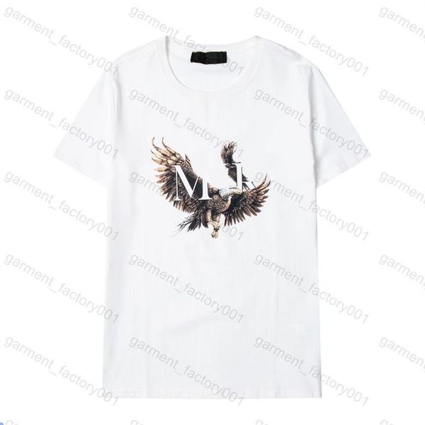 T-shirt da uomo di moda di strada europea e americana di fascia alta 2021 stampa manica corta coppia stilista maglietta Hip Hop di alta qualità281P