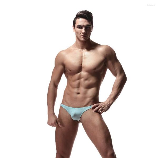 Cuecas masculinas sexy roupa interior cor sólida média e baixa cintura tanga calcinha tangas g-strings gay shorts pênis cinta homem