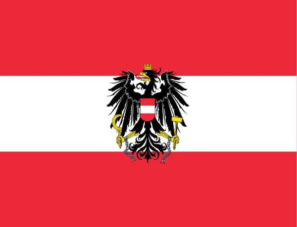 Bandeira da Áustria do estado da Áustria 3 pés x 5 pés Bandeira de poliéster voando 150 90 cm Bandeira personalizada ao ar livre 9074381