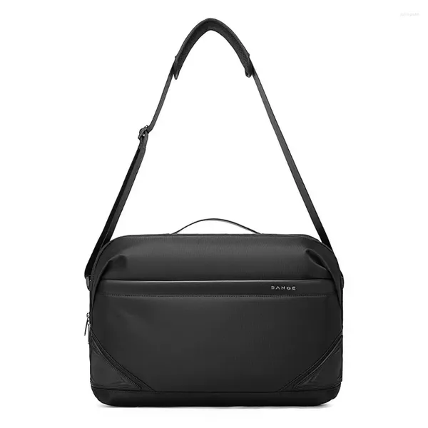 Aktentaschen Bange Herren Umhängetaschen Nylon Business 8,6 Aktentasche Canvas Umhängetasche Kleine wasserdichte Tasche Mann Hohe Qualität