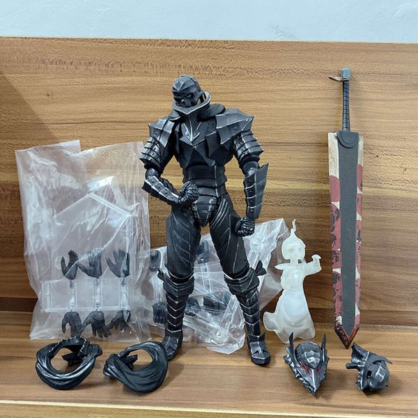 Maskottchenkostüme Figma 410 359 Spiel Berserk Guts Beruseruku Figur Spiel Beruseruku Black Swordman PVC Actionfigur Sammlerstück Modell Spielzeug Dekor