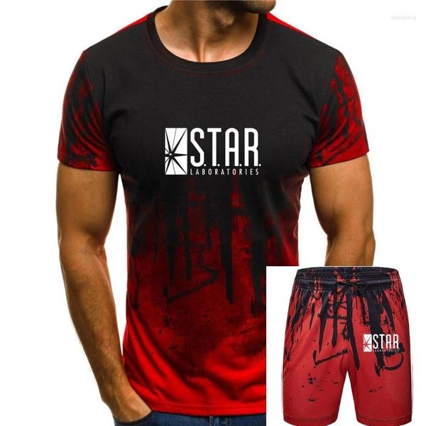 Fatos masculinos Star Labs Camiseta Sm a 6Xl Laboratories Flash