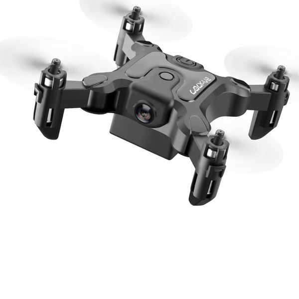 Novo mini drone v2 4k 1080p câmera hd wifi fpv pressão de ar altitude hold dobrável quadcopter rc drone brinquedo do miúdo presente