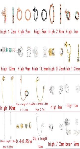 2021 nuovo stile 100 925 argento sterling orso moda classica squisita orecchini da donna trafitto produttore di gioielli diretto s9478775