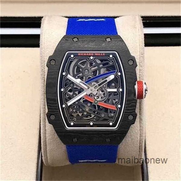 Роскошные часы Кварцевые наручные часы Tourbillon rm6702 Хронограф с ультратонким заводом Механические часы Мужские часы Швейцарские наручные часы Дизайнер Y Автоматический TW6H TW6H