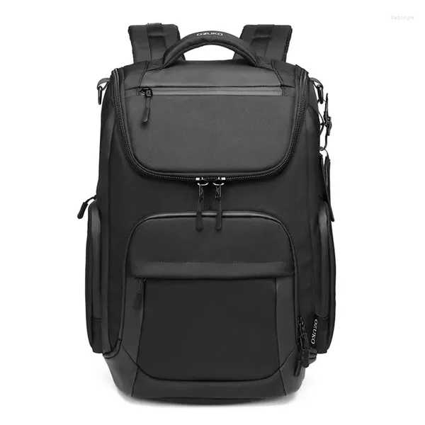 Zaino da uomo 35 L 17,3''Oxford Business Laptop Resistenza ai graffi Sport Casual Unisex Borse impermeabili da viaggio all'aperto