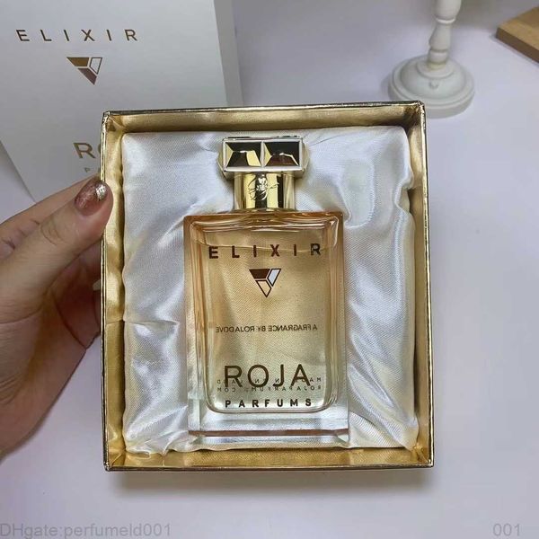 Roja Dove Elixir Pour Femme Essence De Parfum Женская парфюмерная вода Eau Fragrance 100 мл Хороший запах, надолго оставляющий женское тело Натуральный спрей YMSX