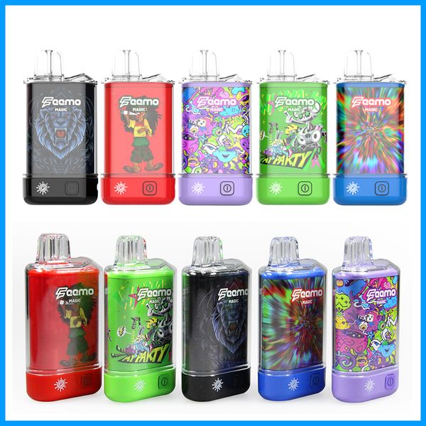 Typ-C-USB-Vorheizbatterie 650 mAh mit Display-Verpackung Vape-Mod-Batterien mit einstellbarer Spannung für 510 Vape-Kartuschen-Verdampfer-Vape-Batterie-Kit USA-Lager