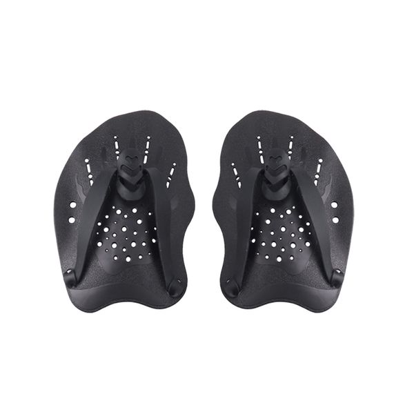 Adult Professional Swimming Paddles Adjustable Hand Webbed Gloves Paddle Fins Hand Fins Flippers Palm
