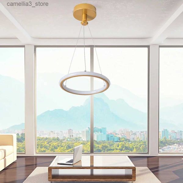 Plafoniere Moderne Lampadari a LED Luce per Camera da letto Corridoio Home Room Illuminazione ad anello Montaggio a soffitto Ingresso Guardaroba Lampada Apparecchio Lustro Q231012