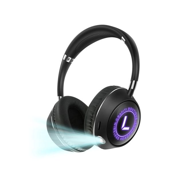 Neue kabellose Headset-Bluetooth-Kopfhörer BT 5.3-Kopfhörer, große Batterie, Taschenlampe, RGB-Unterstützung, TF-Karte, MP3-Musik-Player, FM-Radio