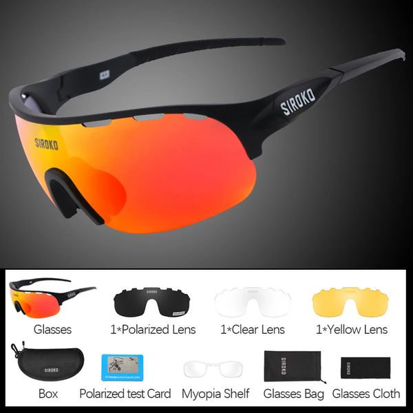 Outdoor Brillen Siroko Marke Polarisierte Radfahren Sonnenbrillen Reiten Sport Männer und Frauen Rennrad MTB Mountainbike Brille 231012