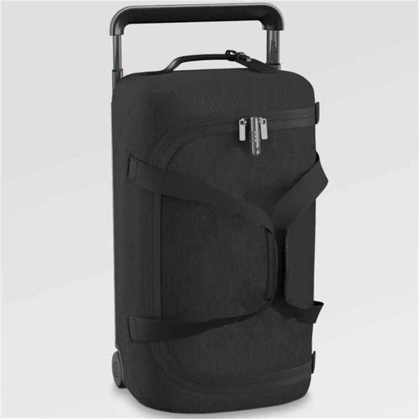 Malas Duffel Bags Moda Luxo Lighweight Trolley TSA Cadeado Duplo Pull Zipper Fechamento Abertura Luxo Spinner Universal Roda Duffel Rolling Bagagens