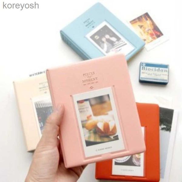 Alben Bücher 64 Taschen für Fotoalbum Mini Instant Picture Case Aufbewahrung für Fujifilm Instax Mini Film 8 Korea Instax AlbumL231012