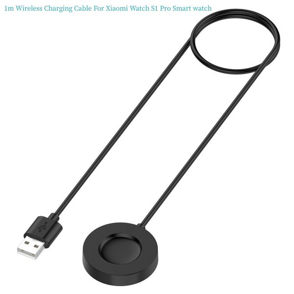 1 m Drahtlose Ladekabel Für Xiaomi Uhr S1 Pro Smart uhr Ersatz Ladegerät Kabel Desktop Dock Daten Cradle Halterung