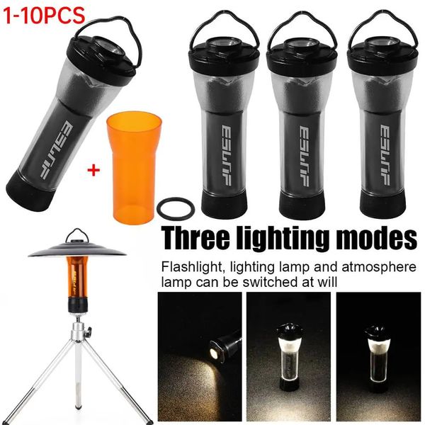 Lanternas portáteis 1-10PCS BlackDog Lâmpada de acampamento semelhante ao objetivo Zero Farol Micro Flash Iluminação de acampamento Lanterna de farol LED de emergência 231012