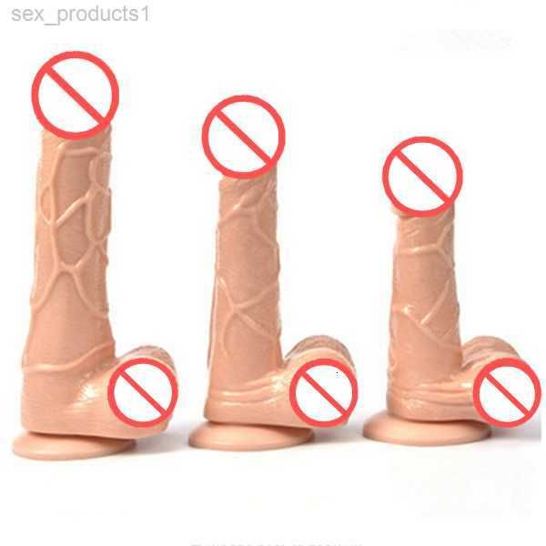 Вибратор-дилдо Мужской искусственный пенис Секс-игрушки для женщин Женское устройство для ручной мастурбации Реалистичный фаллоимитатор секс-продукт для пар 6OWE
