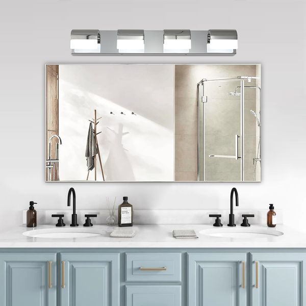 Modern Banyo Vanity Aydınlatma 4 ışıklı Led Vanity Işıkları Ayna Banyosu Duvar Aydınlatma