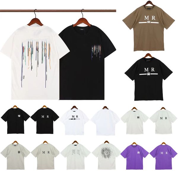 2023 Herren-Designer-T-Shirt Casual Man Womens T-Shirts mit Buchstaben drucken kurze Ärmel Top Verkauf Luxusmarke Männer Rapper Hip Hop Sport Straßenkleidung Großhandel T-Shirt weiß