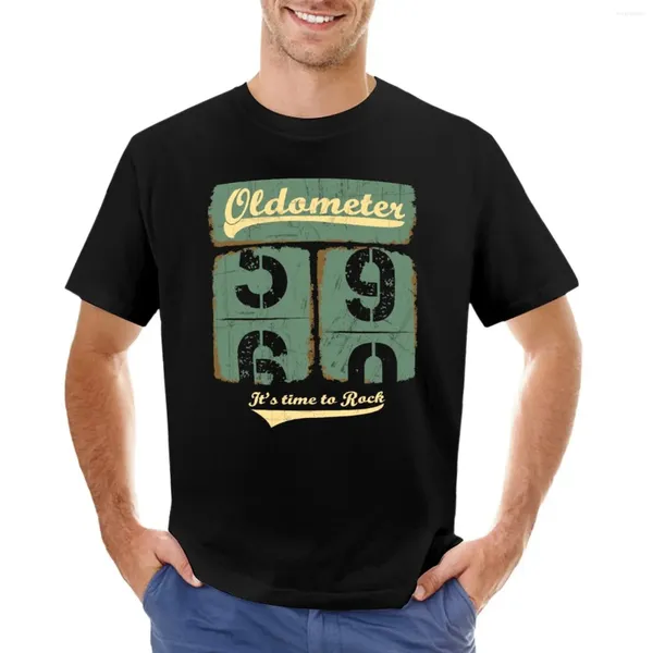 Canotte da uomo Oldometer da 59 a 60 anni Divertente 60esimo regalo per la festa di compleanno T-shirt Abbigliamento anime Magliette alte da uomo