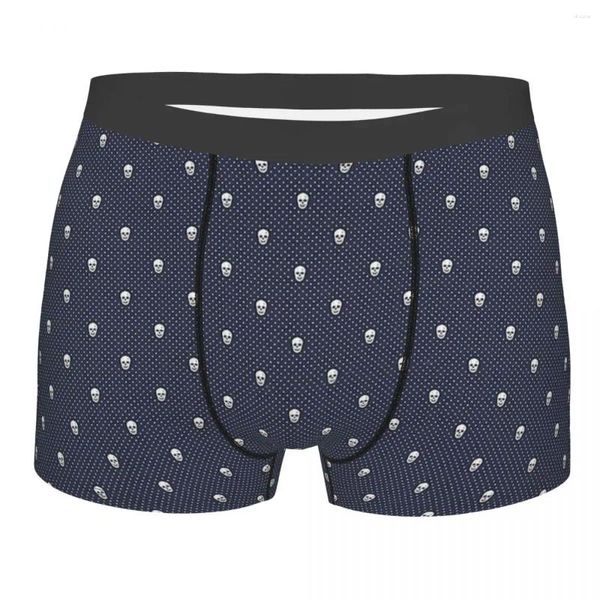 Unterhose Skelett Schädel Knochen Moriarty Muster Breathbale Höschen Herrenunterwäsche Ventilate Shorts Boxershorts