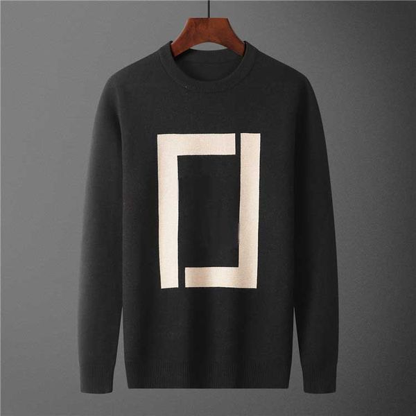 2024 Europäische und amerikanische Luxusdesigner Hochwertige Pullover Herren mit Damen Herbst Winter Langarmpullover Gestrickte Sweatshirts M-XXXL