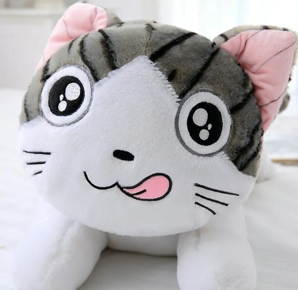 20cm 5 estilos gato bonito brinquedos de pelúcia boneca animal macio queijo gato brinquedos de pelúcia bonecas travesseiro para meninos presentes da menina