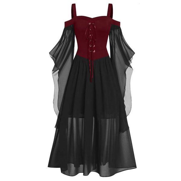 Urban Sexy Dresse Bruxa Vestido Trajes de Halloween para Mulheres Roupas Cosplay 231011