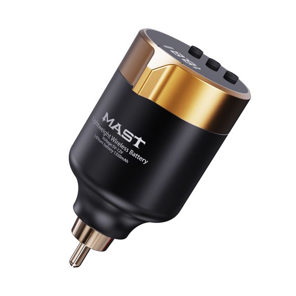 Беспроводная батарея Mast T1, аккумуляторная батарея 1350 мАч, 3 режима работы для татуировки волос PMU SMP P015-10