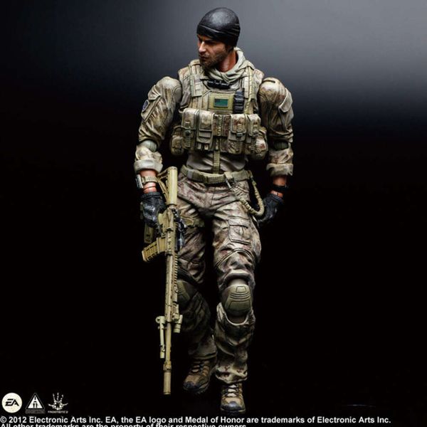 Costumi mascotte Gioca Arti Figura Medaglia d'Onore Warfighter Action Figure Giocattoli di modello 27 cm Bambola mobile congiunta Regalo creativo per bambini Decor