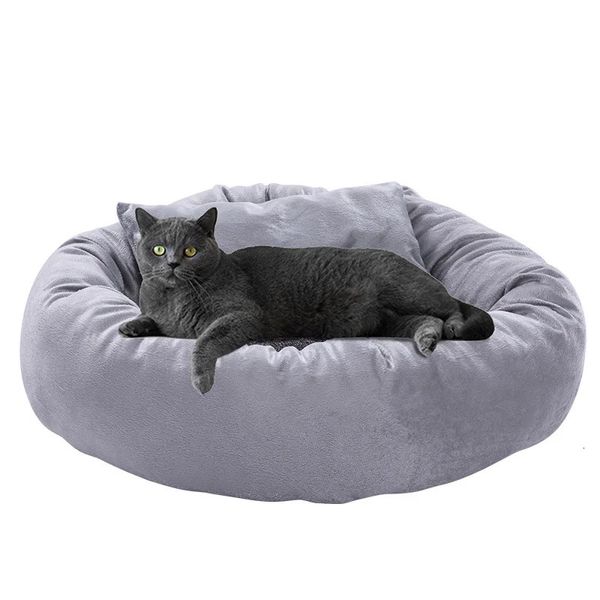 Camas para gatos Móveis Egg Tart Cama para animais de estimação Tapete quente para gatos Pequeno e médio porte Cama para animais de estimação Acessórios para gatos Móveis para gatos macios e confortáveis Ninho para animais de estimação 231011