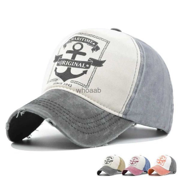 Бейсбольные кепки с двухцветной строчкой из вымытого хлопка в стиле ретро, бейсболка для женщин, встроенные шляпы Snapback для мужчин, повседневная кепка в стиле хип-хоп, дешевая шляпа из кости горраса YQ231012