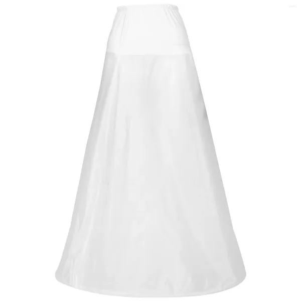 Damen Shapers A-Linie Rock Hochzeit Unterrock Frauen Petticoats Krinoline Weißes Kleid Braut Flauschige Ballkleider
