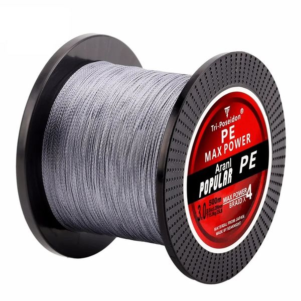 Geflechtschnur SeaKnight Marke 500M/547Yds Super PE geflochtene Multifilament-Angelschnur 8 10 20 30 40 60LB Geflochtene Schnur Karpfenangeln 231012