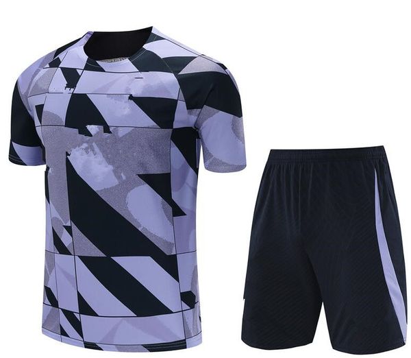 Futbol Eğitimi Erkek Çocuk Formaları Şort Önde Oyun Öncesi Kısa Kol Terzini T-Shirt Zip Cep Şort