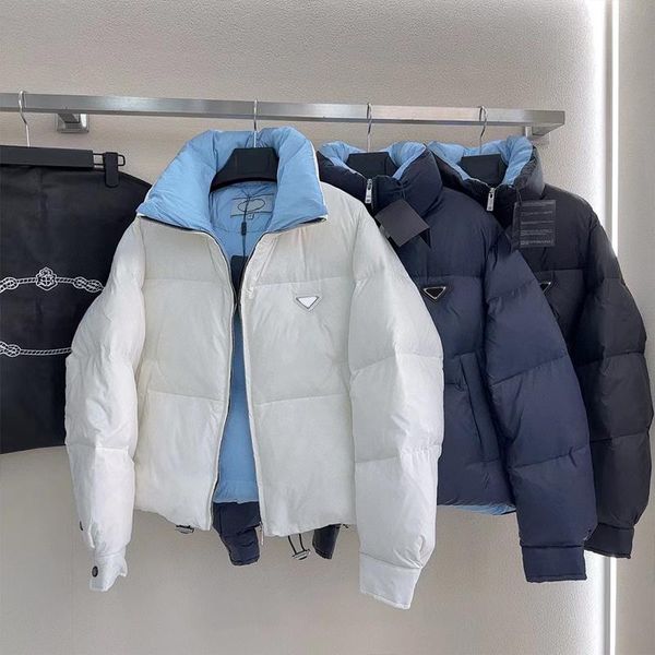 Frau Winterjacke Daunenparks Puffer Designer Kurzjacken Puffy Damenmäntel Baumwolle Slim Mantel Warme Oberbekleidung Reißverschluss Stil