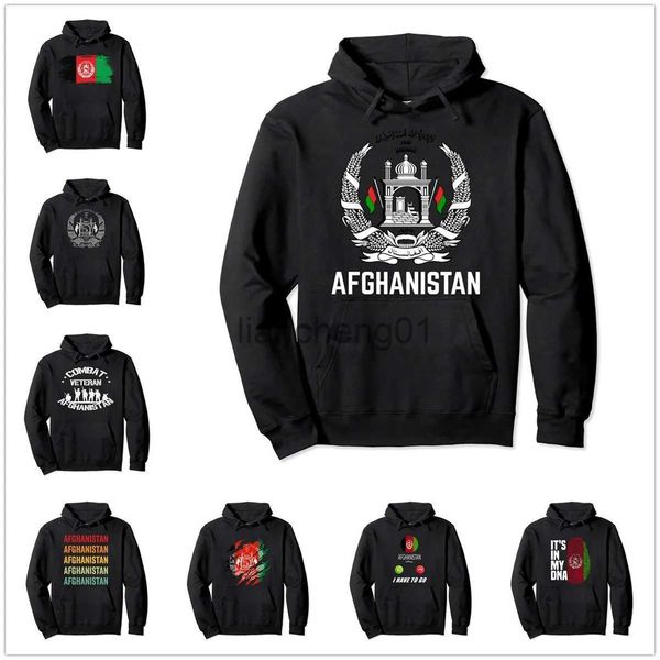 Herren Hoodies Sweatshirts New Afghanistan Flag Emblem Zipper Hoodie Herren Unisex Baumwolle Hoodie Herrenmode Sweatshirt x1012