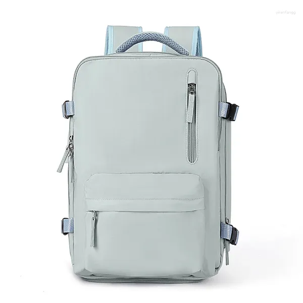 Rucksack für Damen, Reisen, Mädchen, Business, Schule, 15,6-Zoll-Laptop mit unabhängiger Schuhtasche, Wandern im Freien