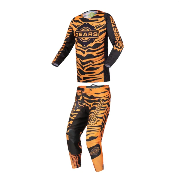 Tracksuits dos homens MTB BMX ATV Dirt Bike Gear Set Homens Motocross Jersey Pantss Motocicleta Corrida Ciclismo Jersey Terno Adulto