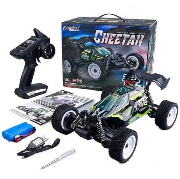 Commercio all'ingrosso Elettronica ad alta velocità RC 16201 drift 1/16 camion da corsa ad alta velocità fuoristrada giocattoli per bambini con telecomando