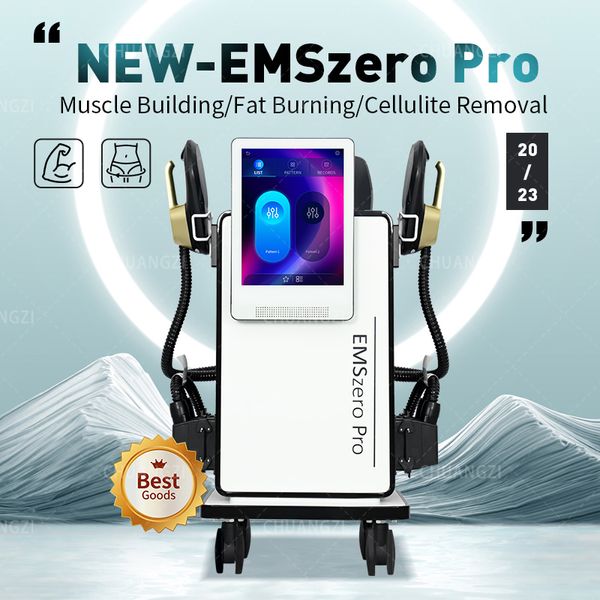 EMSZERO SLIMMING PRO RF MACHINE HAUT DE GAMME EMS SCULPTING CORPS 200HZ 15 TESLA MACHINE MINCEUR CORPS SCULPTING EMS BOUT LIFTING SCULPTEUR Salon