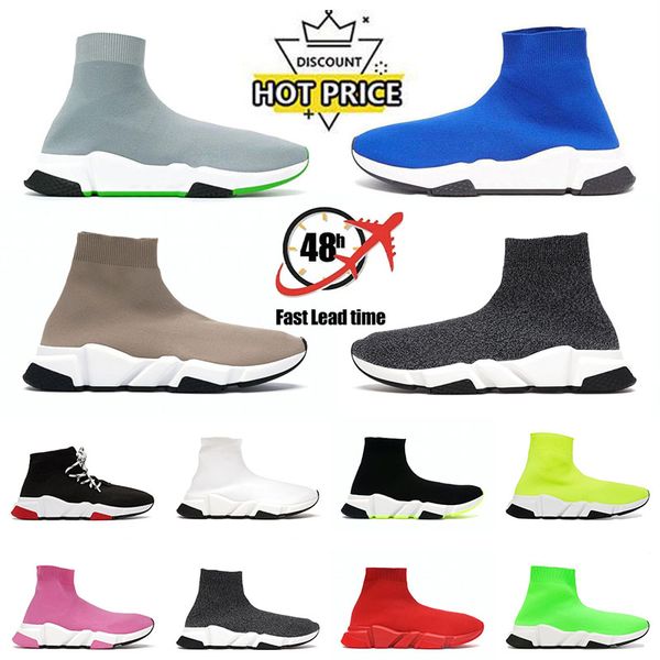 top moda uomo donna scarpe casual calzini scarpe da ginnastica speed trainer mocassini vintage slip-on 1.0 stivali calzino nero bianco rosa corridori sportivi all'aria aperta