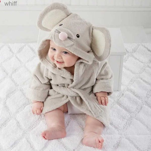 Полотенца Халаты Полотенца с капюшоном для малышей Халат для новорожденных Супермягкое банное полотенце Одеяло Теплая пеленка для сна для маленьких мальчиков и девочекL