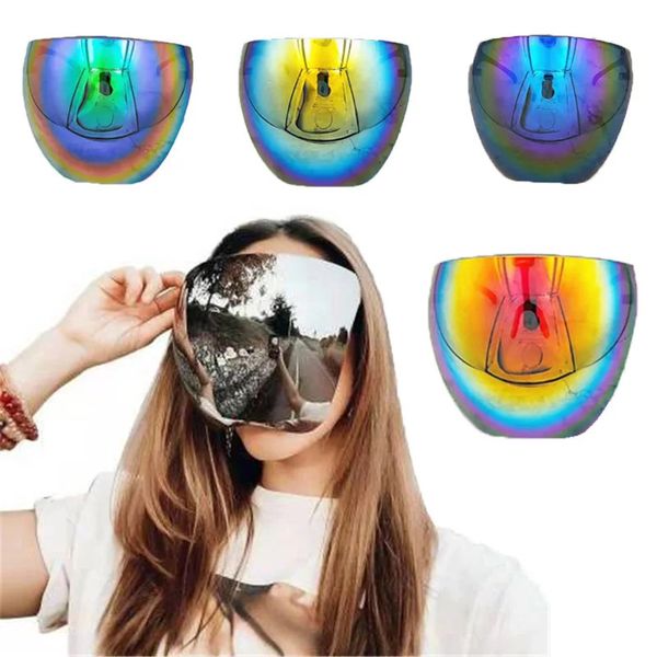 Óculos de sol ao ar livre rosto cheio segurança ciclismo glasse homens bicicleta óculos de sol anti sapo máscara bicicleta equitação faceshield protetor 231012