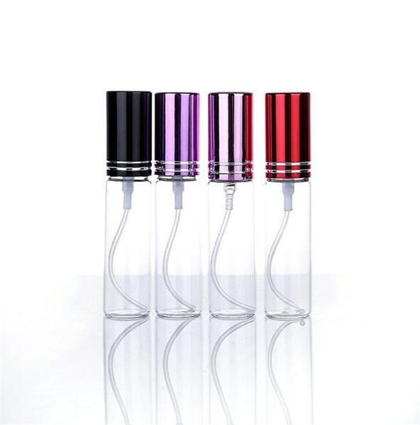 2022 novo mini 5ml10ml metal vidro vazio perfume recarregável garrafa spray perfume atomizadores garrafas dh ems fedex livre zz
