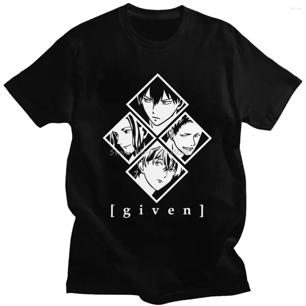 Camisetas masculinas dado anime manga camisa para homens manga curta mafuyu sato haruki nakayama verão camiseta de algodão macio streetwear